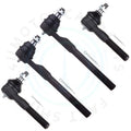 Set of 4 Tie Rod End Linkage Kits for Dodge Ram 1500 (2000–2001)