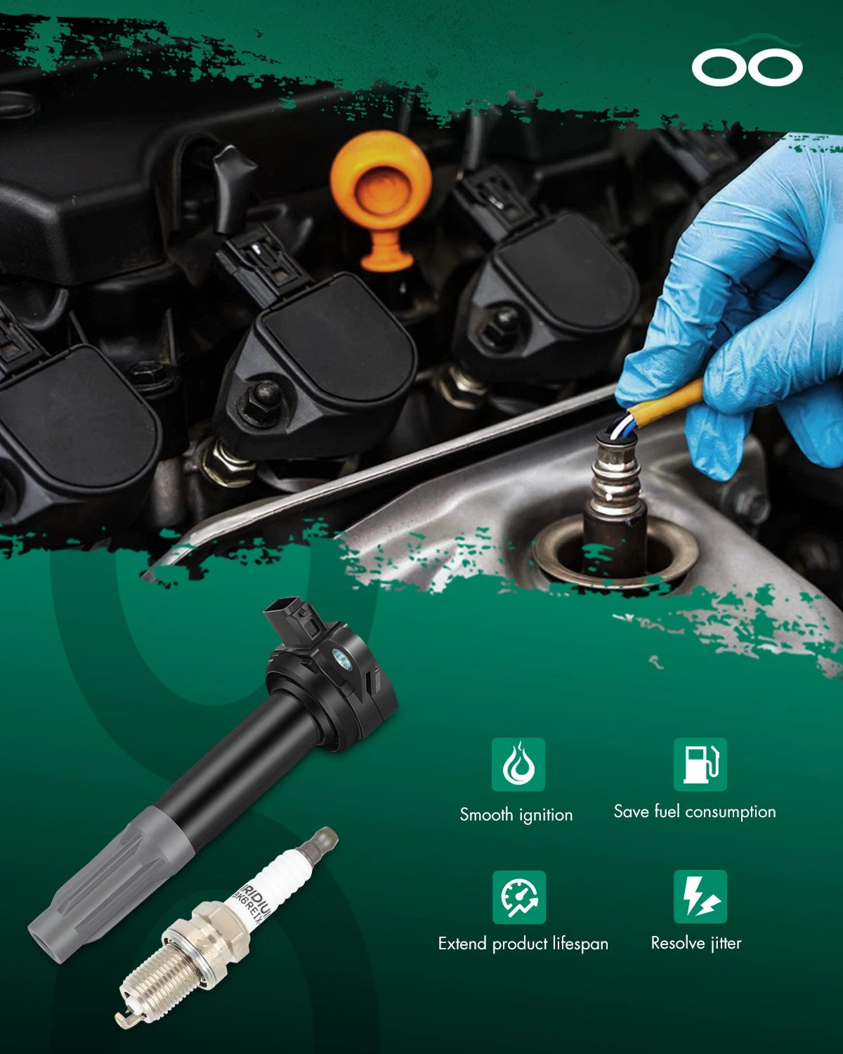 Ignition Coils & Spark Plugs for Subaru Legacy Outback 2.5L 3.6L (2010–2012)