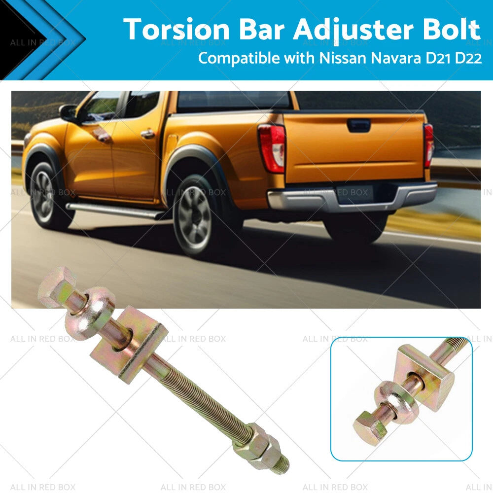 Torsion Bar Adjuster Bolt w/ Nut for Nissan Navara D21 D22 (1986–2004)