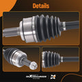 Set of 2 CV Axle Shaft Assembly for Honda Odyssey (2005–2006)