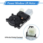 Power Window Regulator Lift Motor for Ford Fusion Sedan (2013–2019)