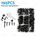 195PCS Fairing Bolt Body Screw for Kawasaki Ducati Honda (Motorcycle)