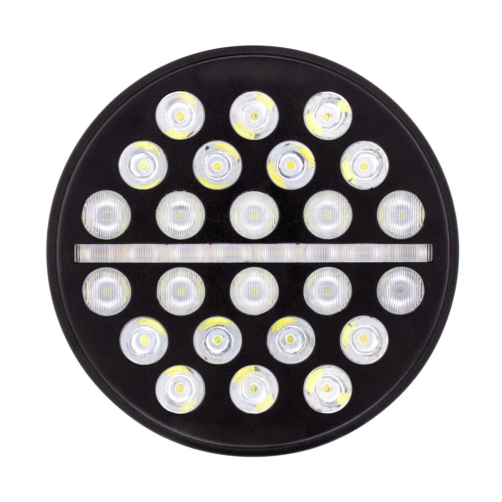 LED Headlight Assembly Pair with Sequential Turn Signal for Jeep Wrangler JK (2011–2018)