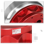 J2 Steering Wheel Short Hub Adapter for Ford Mustang/Fairlane (1965–1969) Red