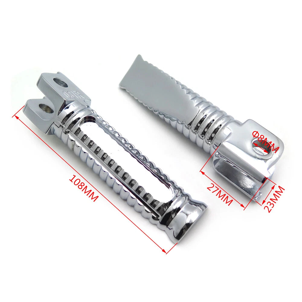 Front Foot Pegs for Honda CBR 600 F4 F4i VFR VTR 1000 RC51 CB 900 (1999–2006)