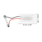 2X License Plate Light for Mercedes-Benz SL 600 (2004–2009) No.A2308200166