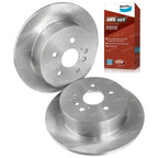 Rear Disc Brake Rotors + Pads for Toyota Kluger GSU40 GSU45 (2007–2014)