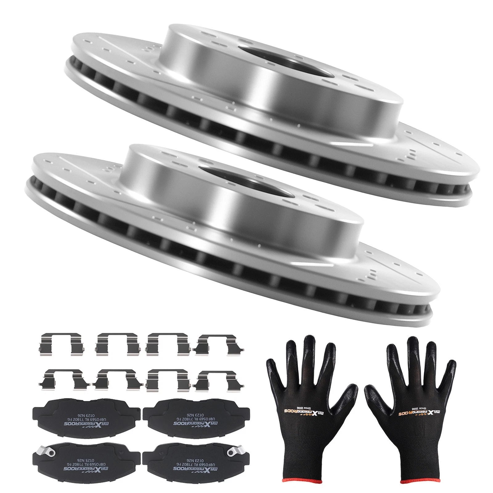 Front Brake Rotors and Pads Kit for Acura EL (1997–2005) Honda Civic Insight S3295