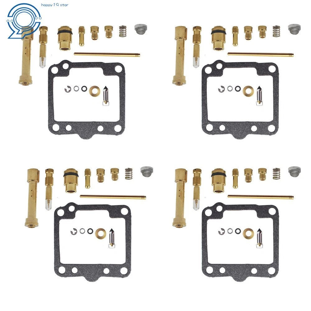 Set of 4 Carburetor Repair Kits for Suzuki GS650G & GS650GL (1981–1983)