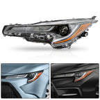 LED Left Driver Side Headlight for Toyota Corolla (2020–2021)