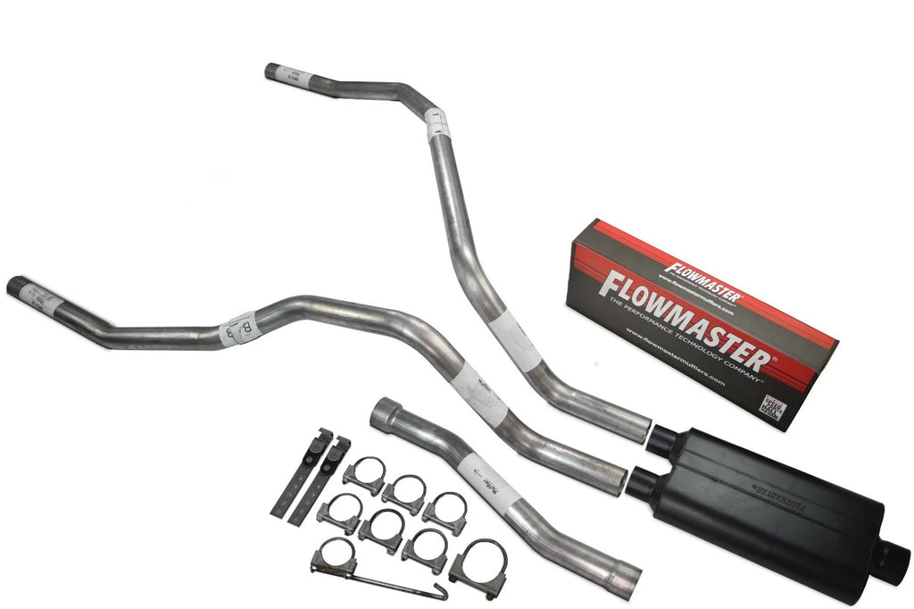 Dual Exhaust System for Nissan Titan (2004–2006) 2.5 Inch Rear Exit