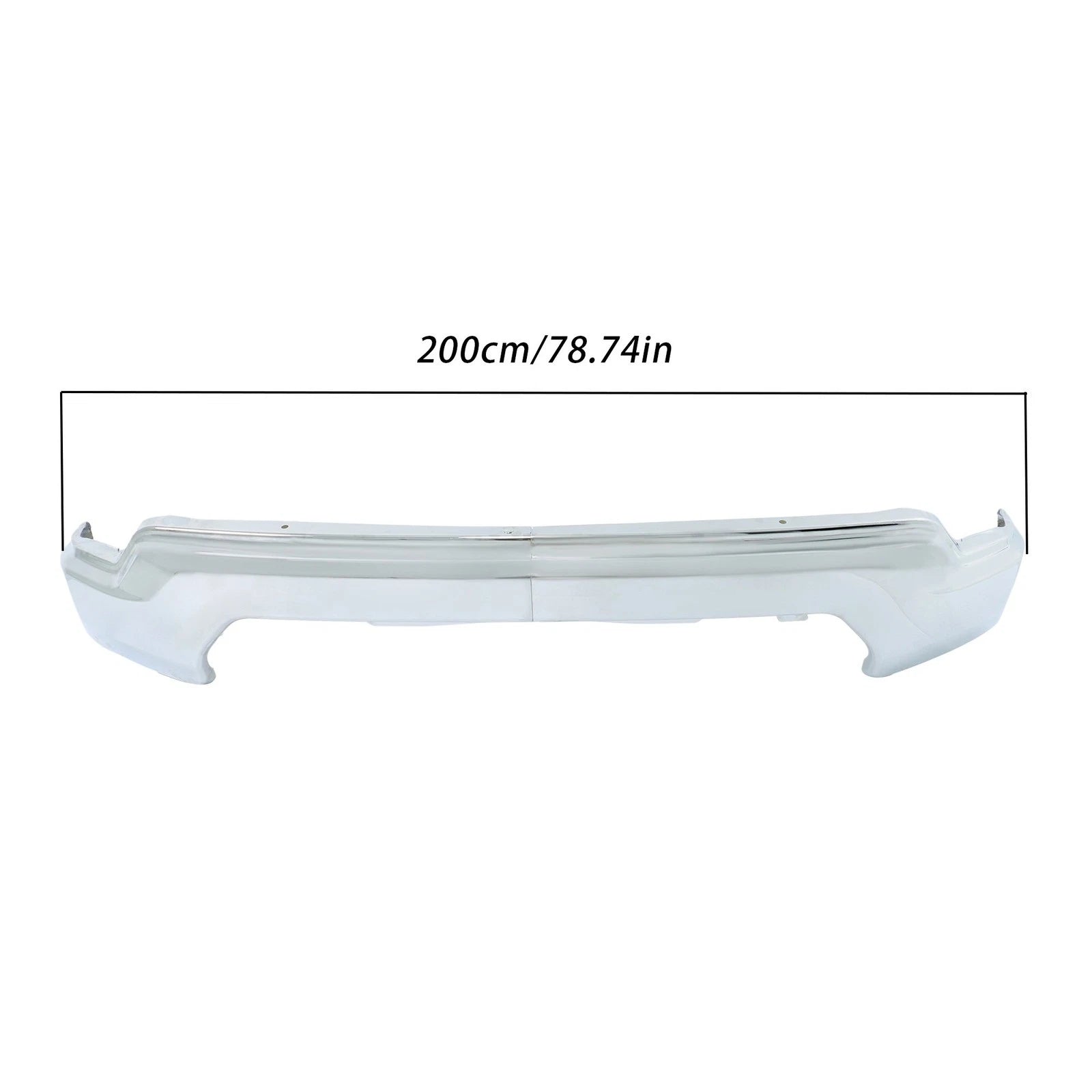 Chrome Front Bumper Face Bar for GMC Sierra 1500 (2019–2021)