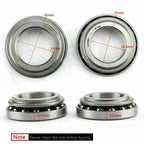 Steering Stem Bearing Seal Kit for Honda CRF50F CMX250 CB175K7 CB250 (Fits Models)