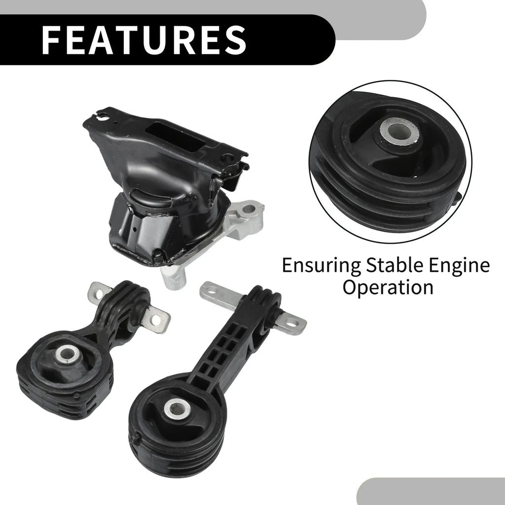 Engine Motor Mount for Honda Civic 1.8L (2006–2010) Set of 1
