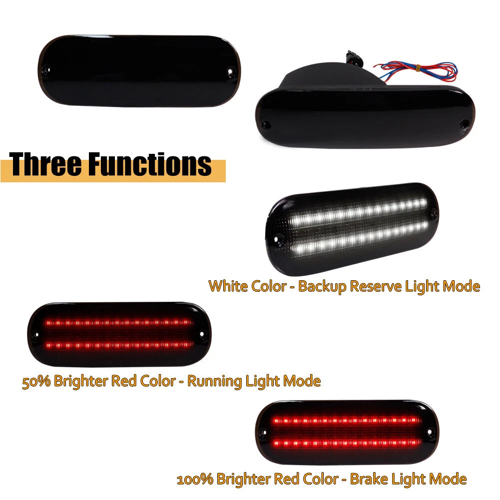 LED Rear Bumper Tail Brake Lights for Chrysler PT Cruiser (2001–2005)