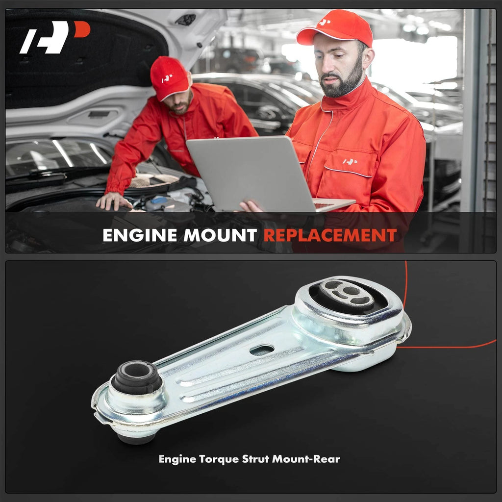 Rear Engine Torque Strut Mount for Nissan Rogue/Qashqai (2014–2020)