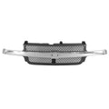 Replacement Black Chrome Plastic Front Grille (See compatibility Chart)