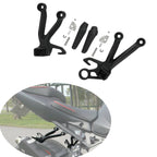 Rear Passenger Foot Pegs Rest Bracket for Suzuki GSXR1000 (2003–2004) Sand Black