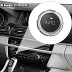 HVAC Air Conditioner Control Switch Knob for BMW 5 Series X5