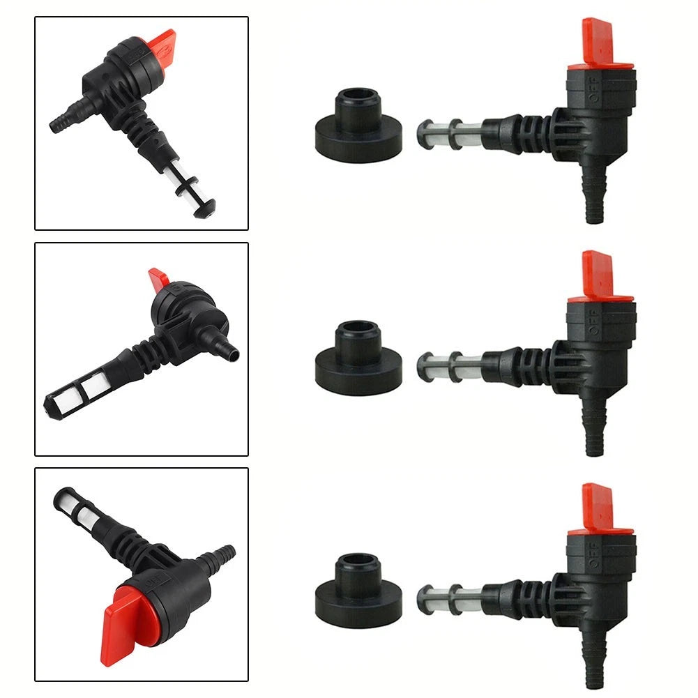3 Pack Fuel Shut Off Valves for Generator and Pressure Washer