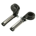 1 1/4 32mm Highway Bar Engine Guard Footpeg Mount for Harley Touring Black