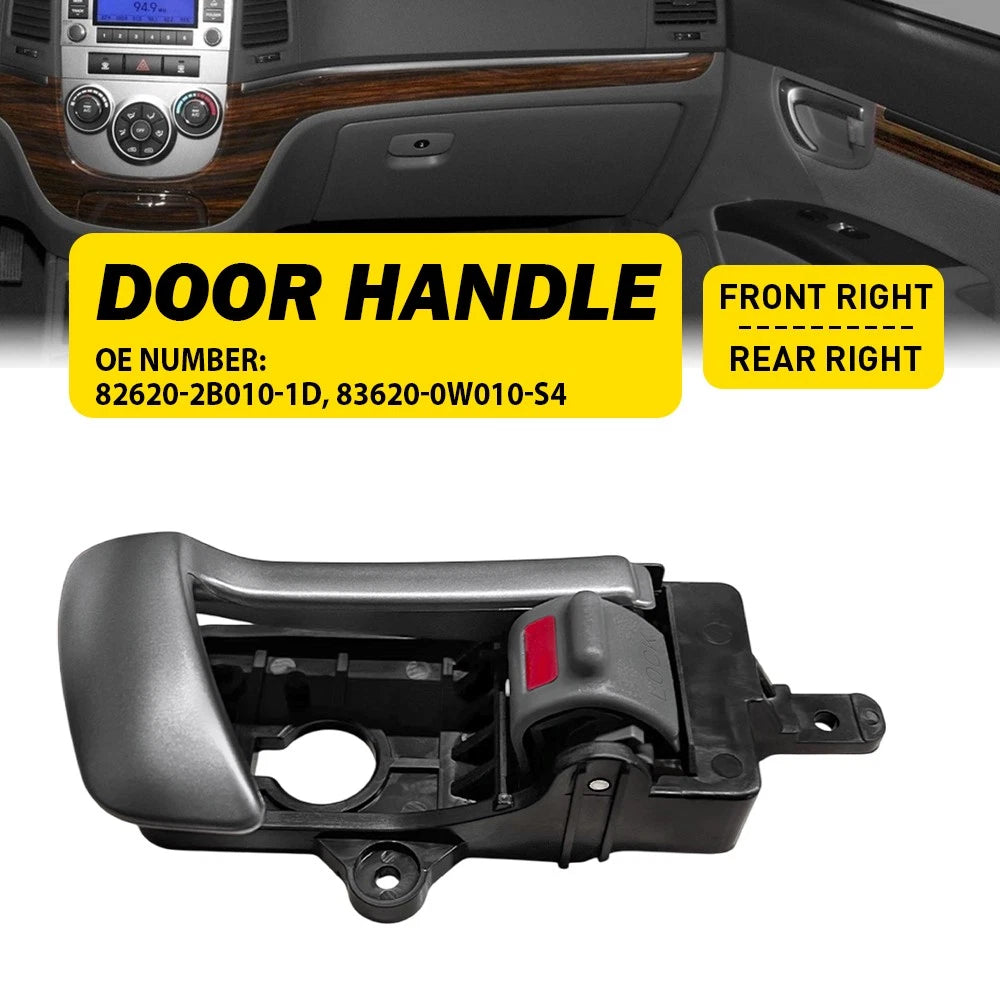 Interior Door Handle for Hyundai Santa Fe (2007–2012) Right Plastic