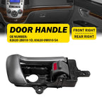 Interior Door Handle for Hyundai Santa Fe (2007–2012) Right Plastic
