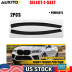 Set of 2 Smoke Tint Vinyl Decals Front Fender Side Markers for BMW X5 (2024–2026)