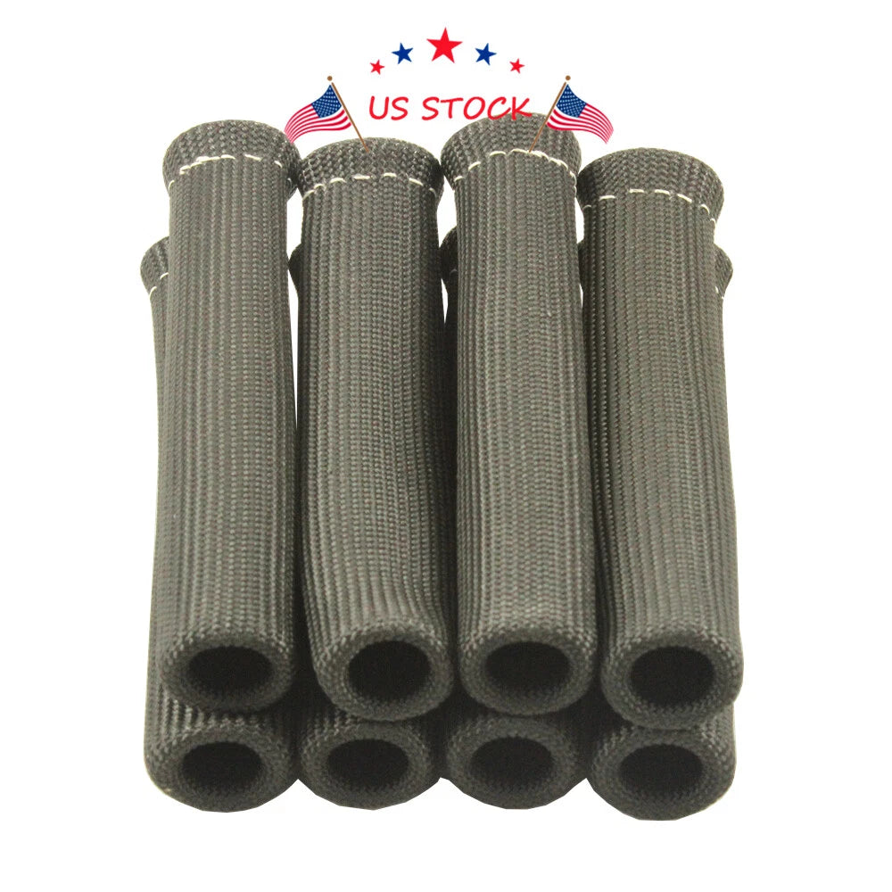 Set of 8 Spark Plug Wire Boots Heat Shield Protector for BBC SBC 350