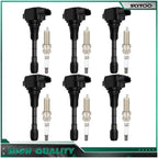 Ignition Coils & Spark Plugs for Infiniti EX37 FX37 FX50 G37 M37 Q60 Q70 QX50 (2008–2017)