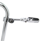 Chrome Flash 4.5" FootPeg for Yamaha XV250, Harley Dyna