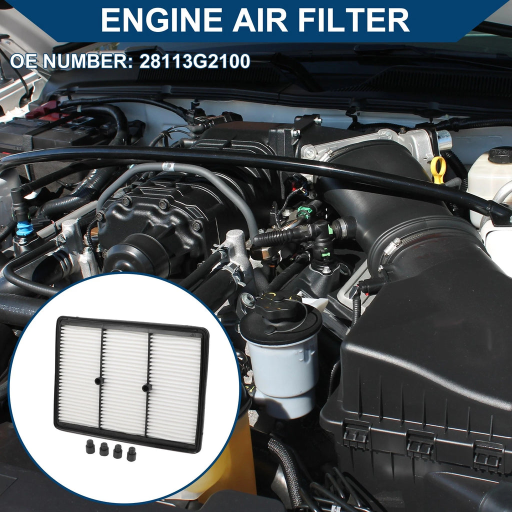 Car Engine Air Filter No. 28113G2100 for Kia Niro 1.6L L4 (2019–2022)