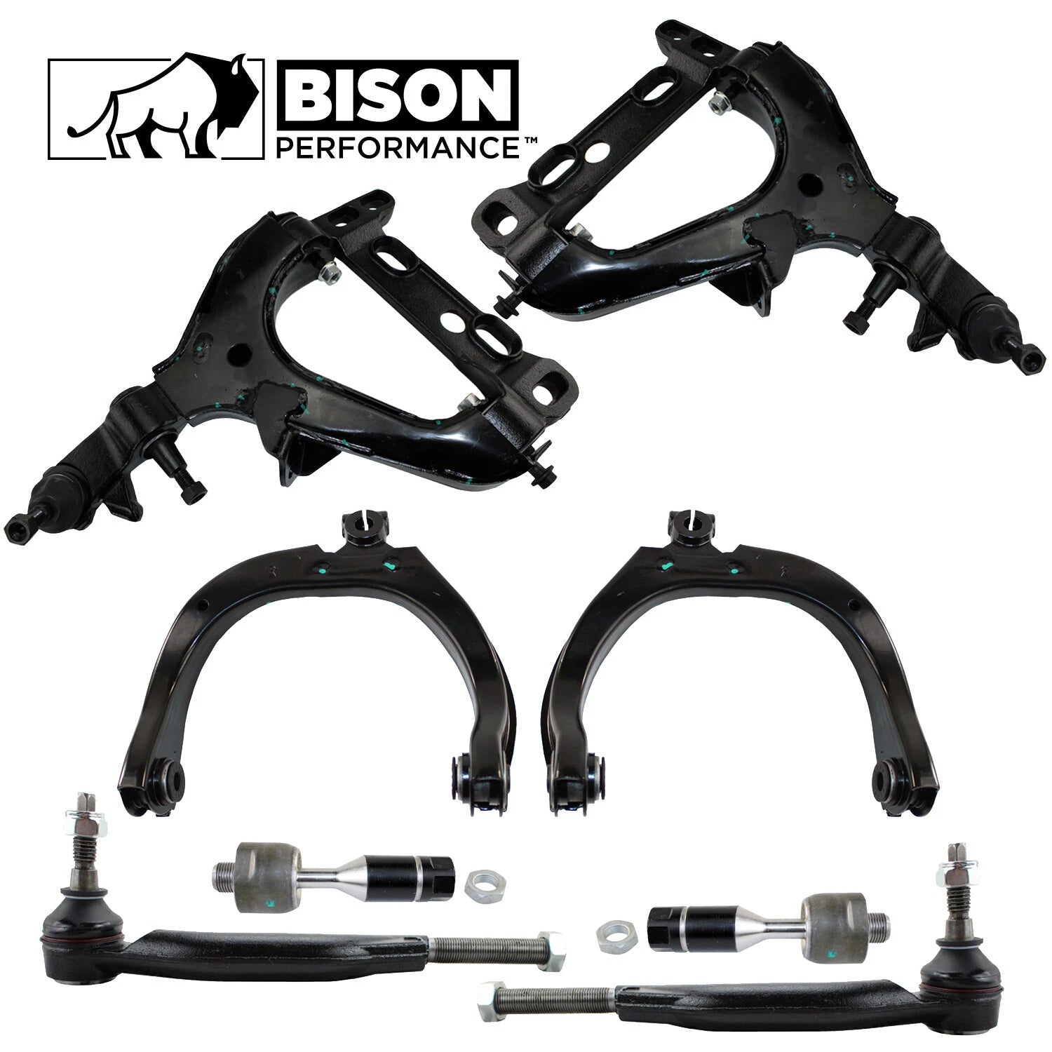 8pc Control Arms Tie Rods Kit for Chevy GMC
