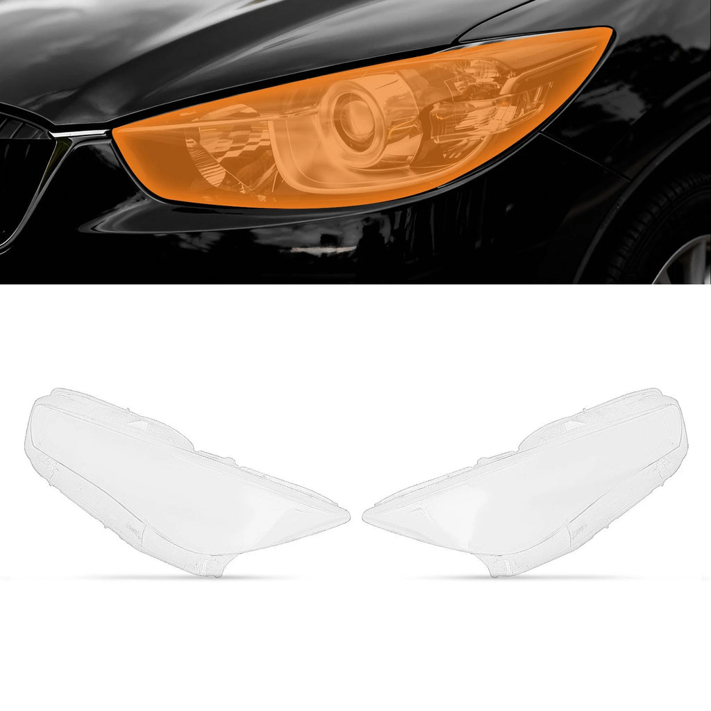 2Pcs Headlight Lens Cover for Infiniti Q50 (2014–2021)
