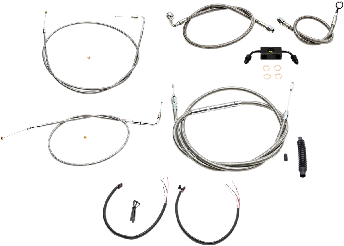 Handlebar Cable/Brake Line Kit for Harley Davidson Sportster (Mini)
