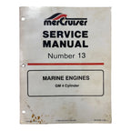 Service Manual #13 for Mercruiser GM 4 Cylinder Marine Engines (1995)