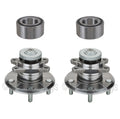 Set of 2 NTN Front Rear Wheel Bearings Hub Assemblies for Sonata Optima (FWD)