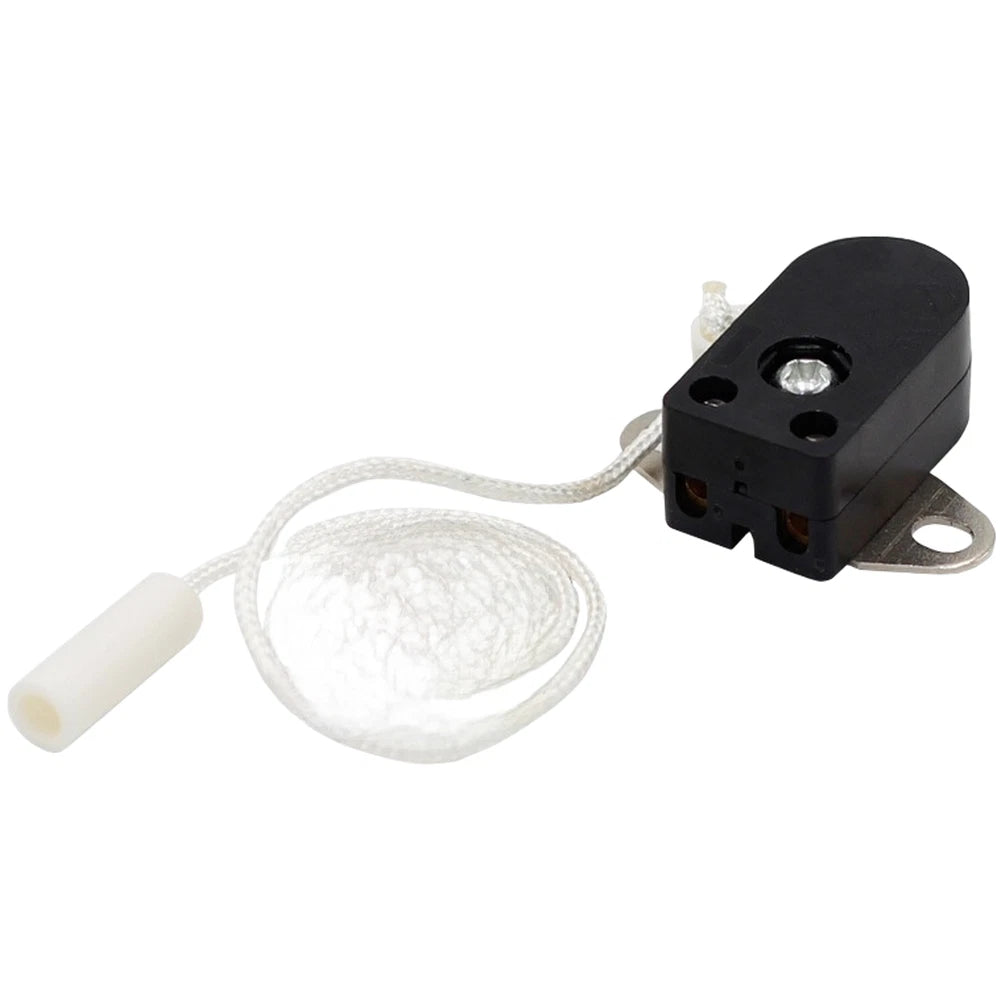 2PC Pull Chain Switch for Lamp Lighting with Iron Mounting Base