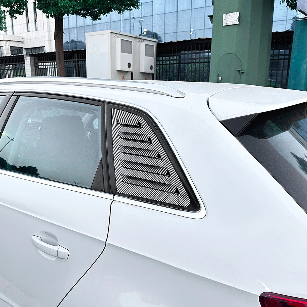 Rear Side Vent Quarter Window Louver Scoop for Audi A3 S3 8V (2014–2020)