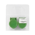 Set of 2 Dust Caps for Faster S.p.A TA12V (1/2", Green) S.119924