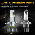 H4 9003 HB2 LED Headlight Set for