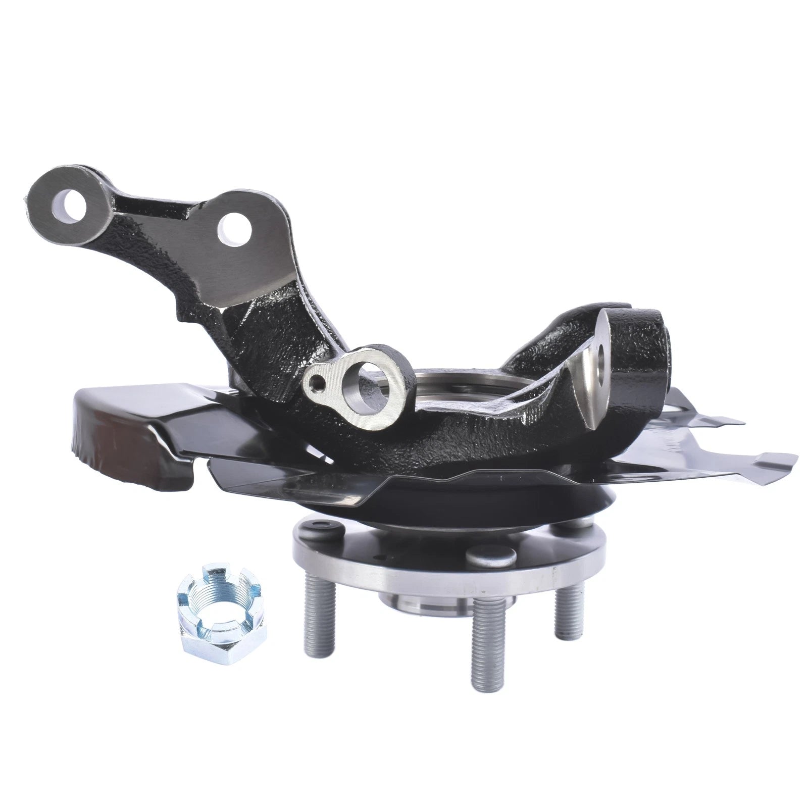 Front Left Steering Knuckle Assembly for Kia Rio, Rio5, Hyundai Accent (YYYY–YYYY)