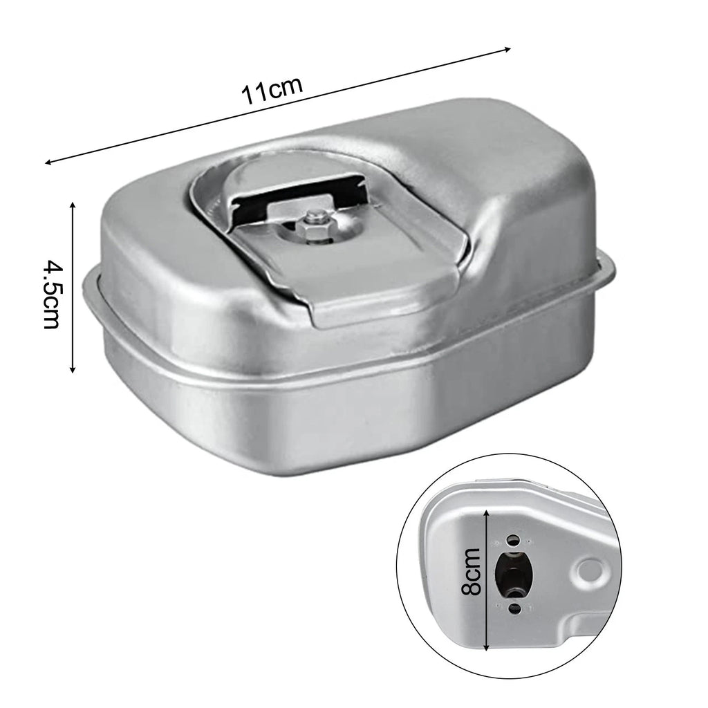 Exhaust Muffler for Jonsered Chainsaws 545 18 08 43 (with Installation Kit)