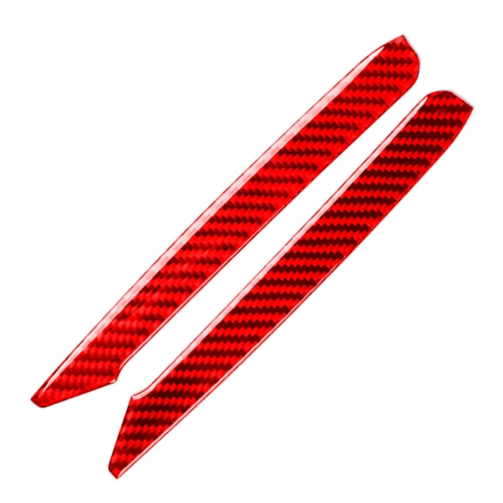 Central Console Side Cover Trim for Subaru Forester (2009–2013) Carbon Fiber Red