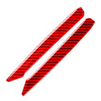 Central Console Side Cover Trim for Subaru Forester (2009–2013) Carbon Fiber Red