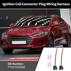 2X Ignition Coil Connector Plug for Kia Forte 1.8L 2.0L (2014–2015) No.PT2910/S2928