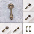 Set of 10 Antique Bronze Door Drop Pull Handles for Cabinet Drawer