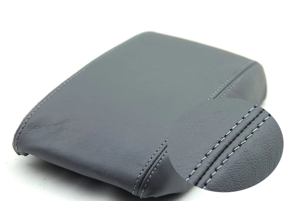 Center Console Lid Armrest Cover for Toyota Camry (1997–2001) Gray PVC Leather