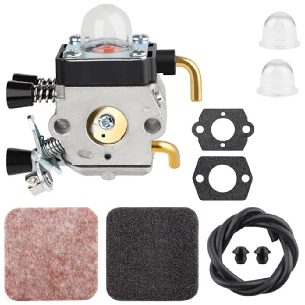 Complete Carburetor Air Filter Oil Filter Set for FS80R FS85 FS74 FS76