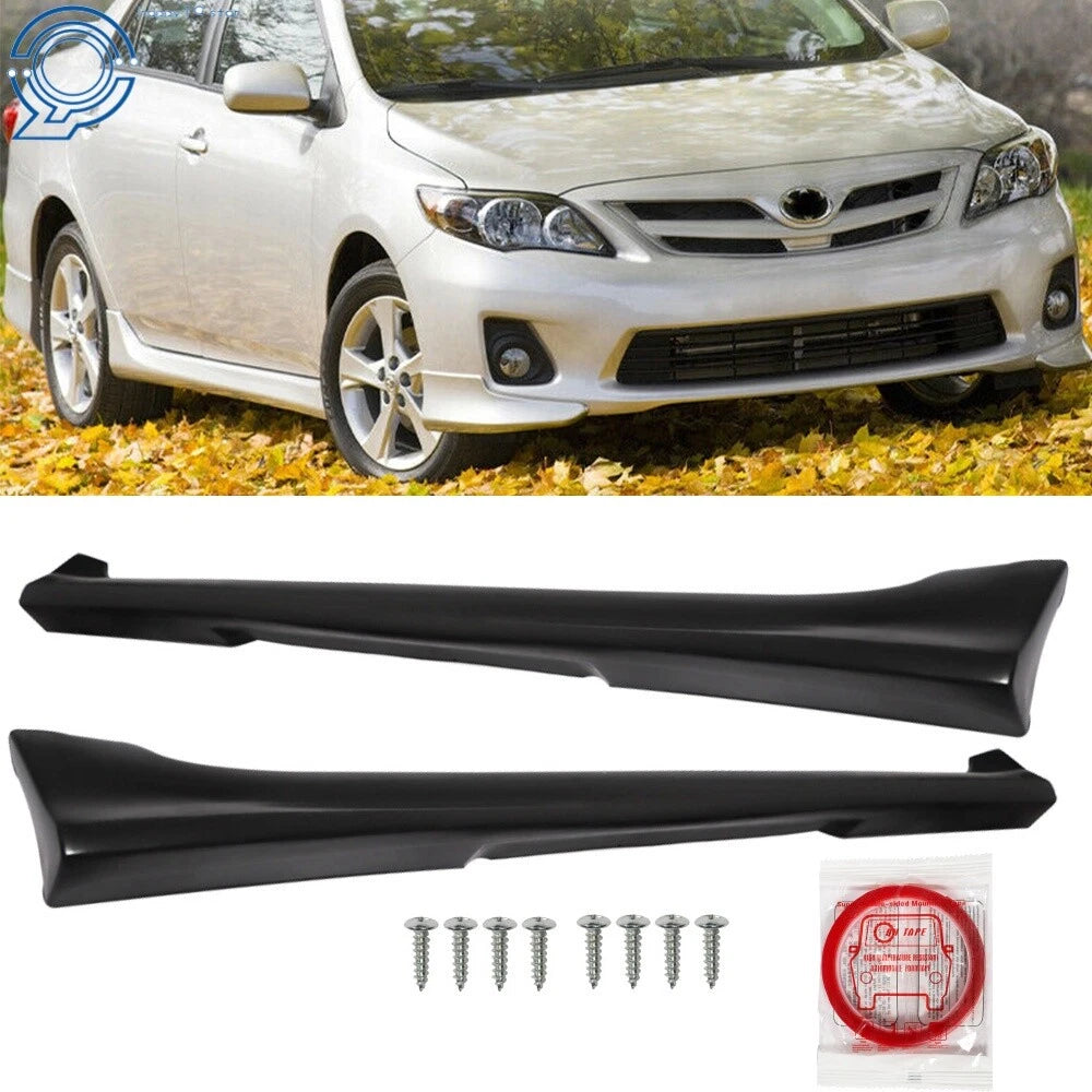 Side Skirts Body Kit for Toyota Corolla (2003–2008)